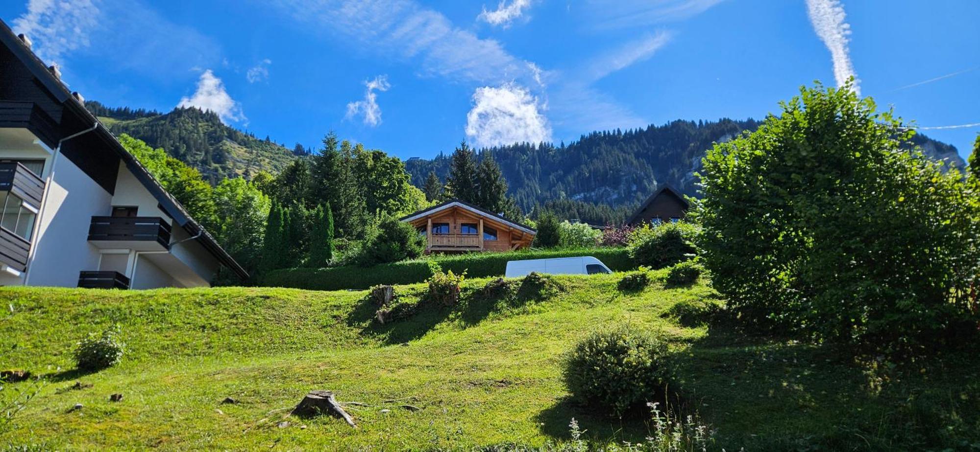 Chalet Les Alpages Vue Panoramique Sur Le Lac Leman Thollon-les-Memises Buitenkant foto
