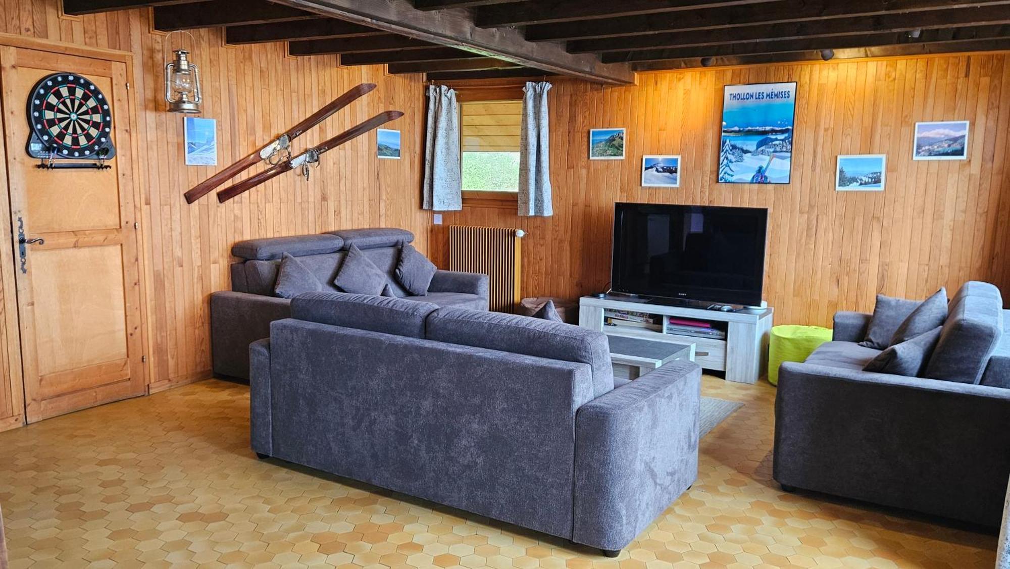 Chalet Les Alpages Vue Panoramique Sur Le Lac Leman Thollon-les-Memises Buitenkant foto